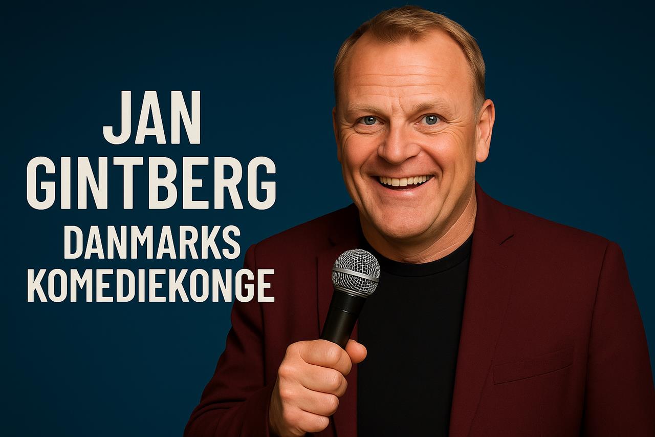 Jan gintberg - danmarks komediekonge